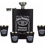 Licorera Jack Daniels Copas y Embudo