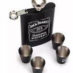 Licorera Jack Daniels Copas y Embudo