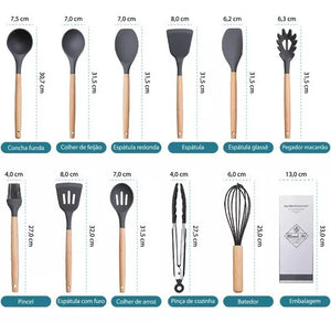 SET UTENSILIOS DE COCINA