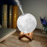 Humidificador Lámpara Luna LED Difusor Aroma Cambia Color 🌕